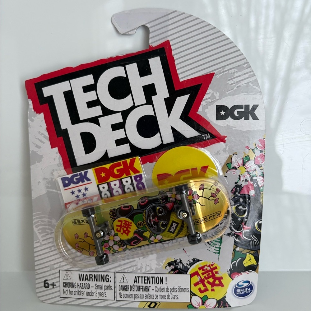 BRAND NEW SEALED TECH DECK DGK BLACK CAT SERIES